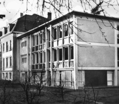 Das Gebäude B in den 40ern